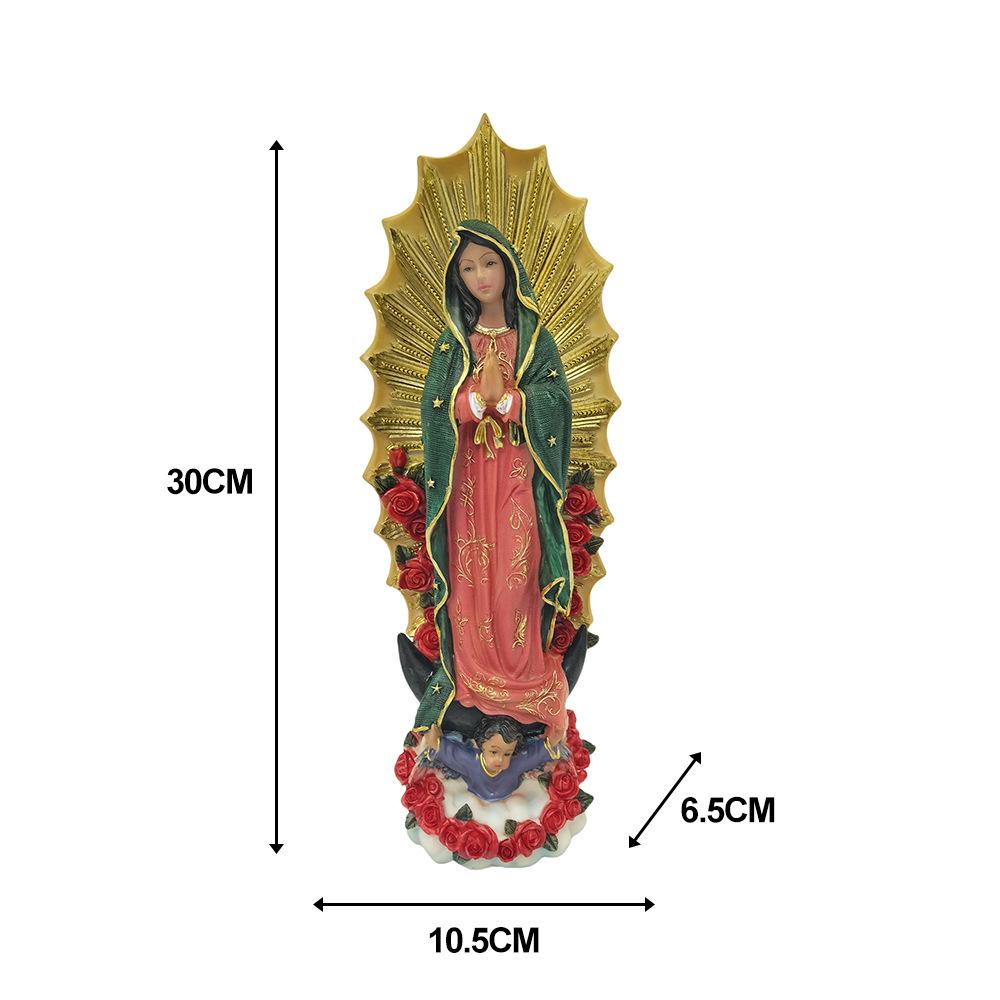 

New 30CM High Maria Resin Ornament Hot Selling Mother s Day Desktop Decoration Gift Synthetic Resin Character Decoration