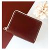 Tochigi Leather Bellows Double Zipper Wallet, Genuine Leather, Women's, Coin Purse, Bill Compartment, Card Slots, Round Zipper, Large Capacity,