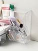 Clear 17-Compartment Lip & Brush Storage Organizer