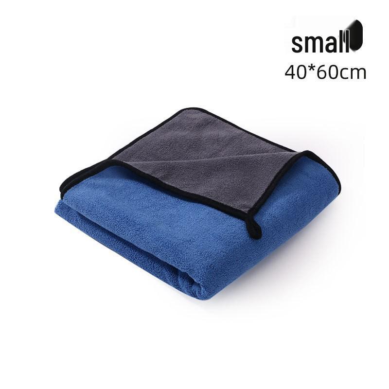 

Товстий Абсорбуючий Швидкосохнучий Халат та Рушник для Собак та Котів Small 40x60cm
