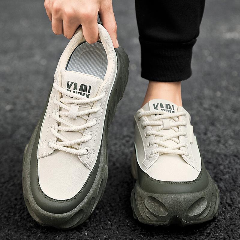 Men Sneakers Comfortable Casual Sports Shoes Thick Ventilate Running New Breathable Skate Shoes Masculino Adulto