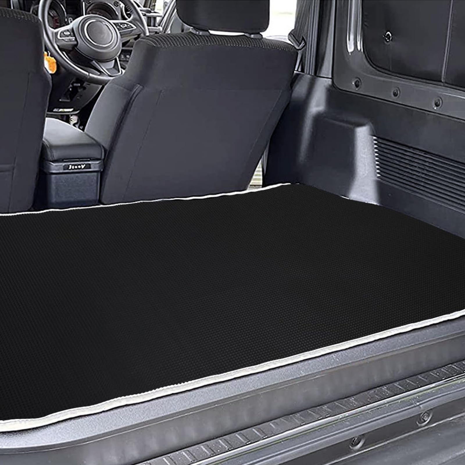 

Tusamika Jimny Luggage Mat for Jimny Sierra Easy Quality Guaranteed JB64W/Jimny JB74W, Waterproof, Stain-Resistant, Scratch-Resistant, Non-Slip,