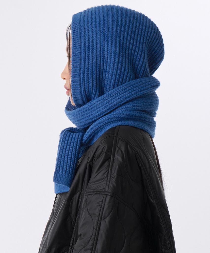 MUSINSA STANDARD WOMAN Women'S Scarf Balaclava [Blue]