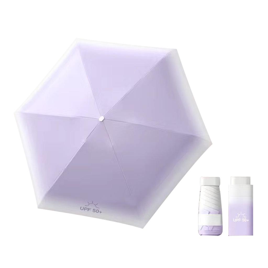 Mini Travel Size Rain-Sun Umbrellas Compact All-weather Umbrellas For Outdoor Use