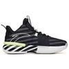 Anta Shock 1 Mid Basketball Shoes Men Basketball Shoes Black White 112131605-5