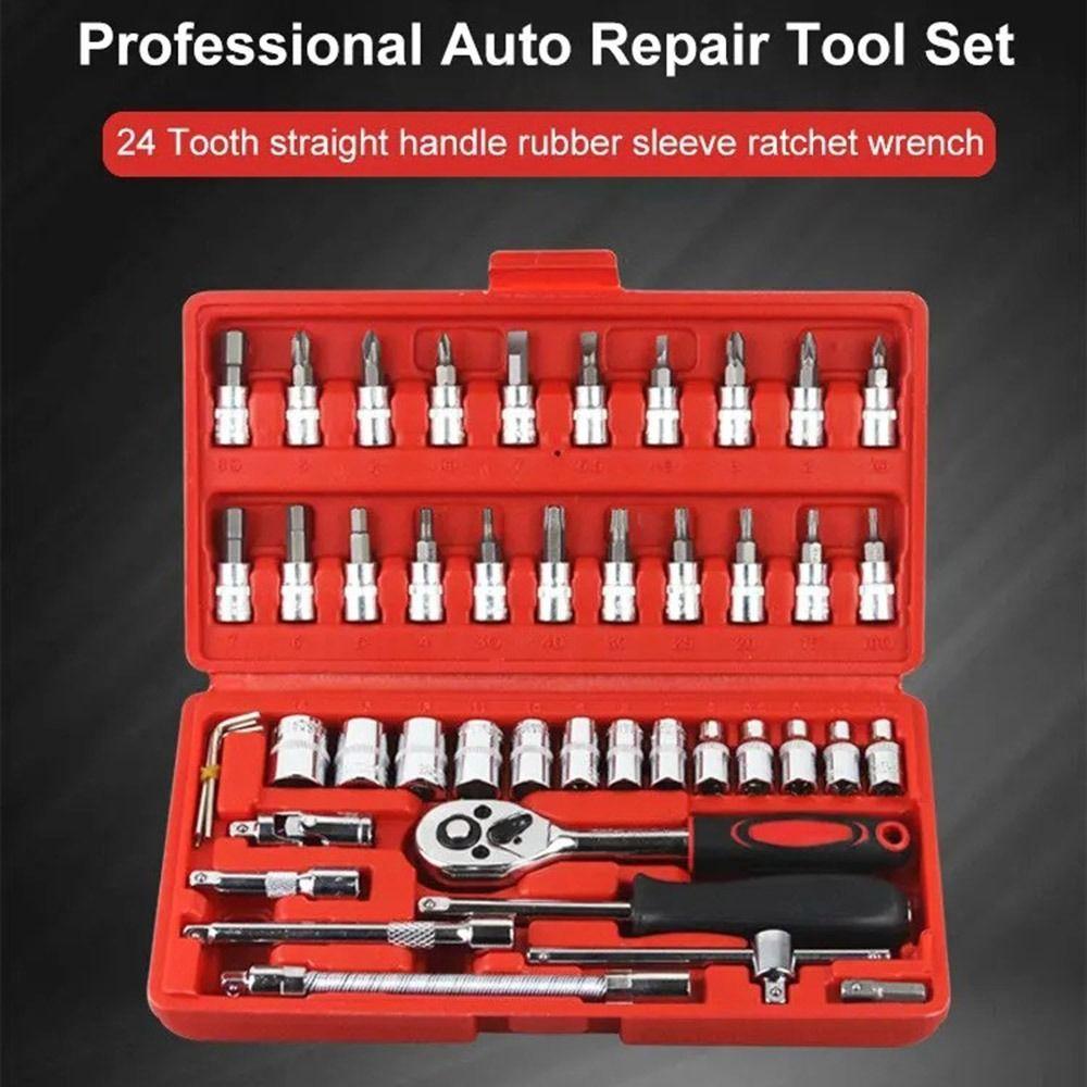 Wear-resistant Ratchet Wrench Combo Set Strong Toughness Hand Combination Tool Kit Home