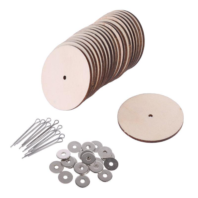 10 Sets Wood Joints Connectors for Handmade Bear Children Kids Toy DIY Scrapbooking Manual Handi