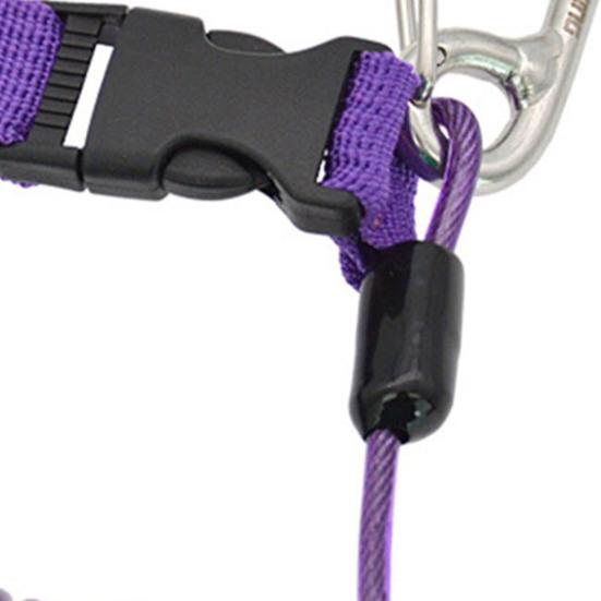 Scuba Diving Coil Landyard Stainless Steel Spring Lanyard with Quick Release Buckle Swimming for Underwater Camera Flashlight