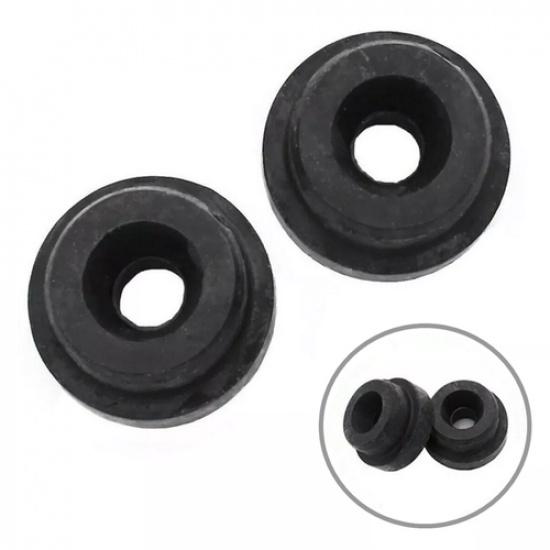 2Pcs Lower Radiator Support Rubber Black 90480-40012 For Lexus SC300 SC400 Supra