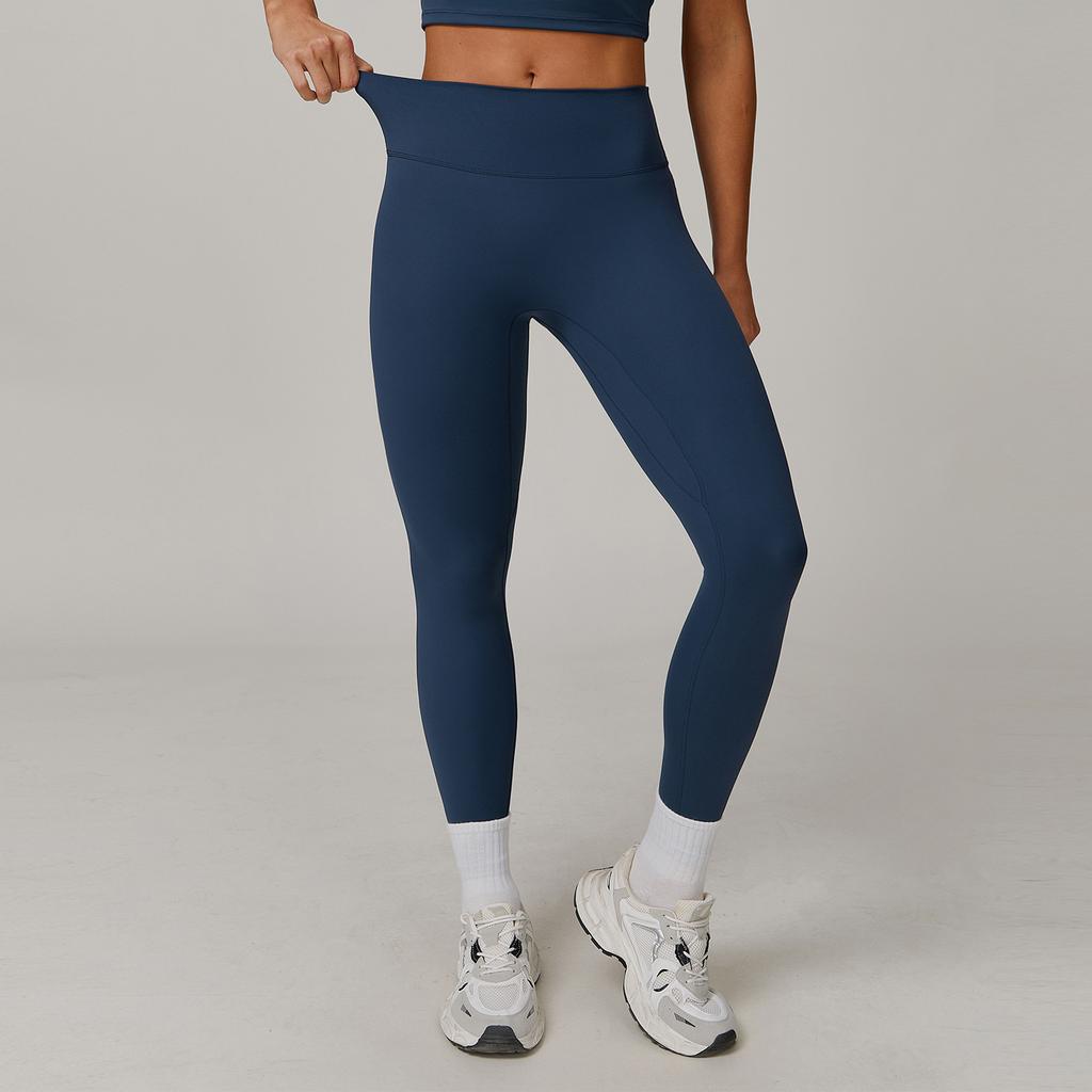 High Waisted, Hip Lifting, Sandblasting Yoga Pants, Women'S Running, Quick Drying, Fitness Pants, Worn For Slimming And Tight Fit, Sports Pants