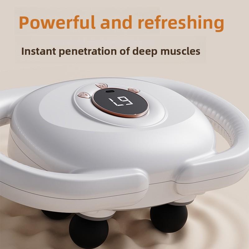 Charging Relaxation Artifact Six-head Neck Membrane Gun High-frequency Muscle Back New Six-head Neck Membrane Gun Massager