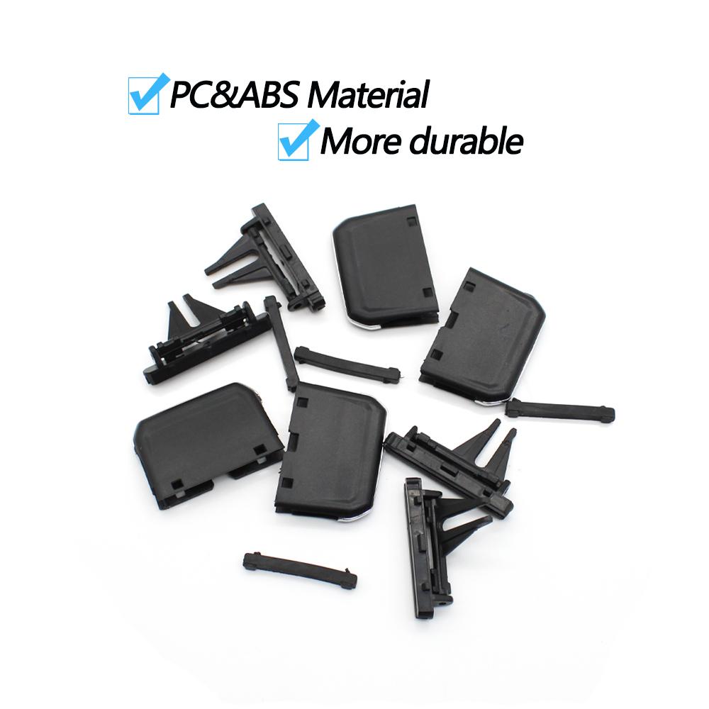 Car Front Air Conditioning AC Vent Grille Air Outlet Tab Clip Paddle Adjust Repair Kit For VW Volkswagen Tiguan 2017-2022