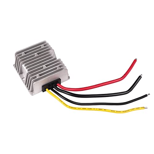 

DC 12v 24v повышающий преобразователь 15A 360W, сверхмощный повышающий водонепроницаемый трансформатор DC адаптер питания преобразователь для автомобиля грузовика транспортного средства лодочного мотора солнечной батареи