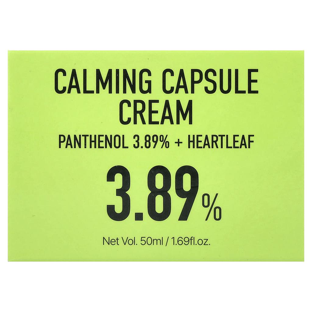 Parnell Panthenol 3.89 Heart Leaf Calming Capsule Cream, 50ml (1.69 Fl Oz)