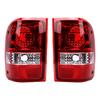 Tail Lights Set 6L5Z13404A Left and Right Rear Tail Lamp Replacement for Ford Ranger Pickup 2006 2011