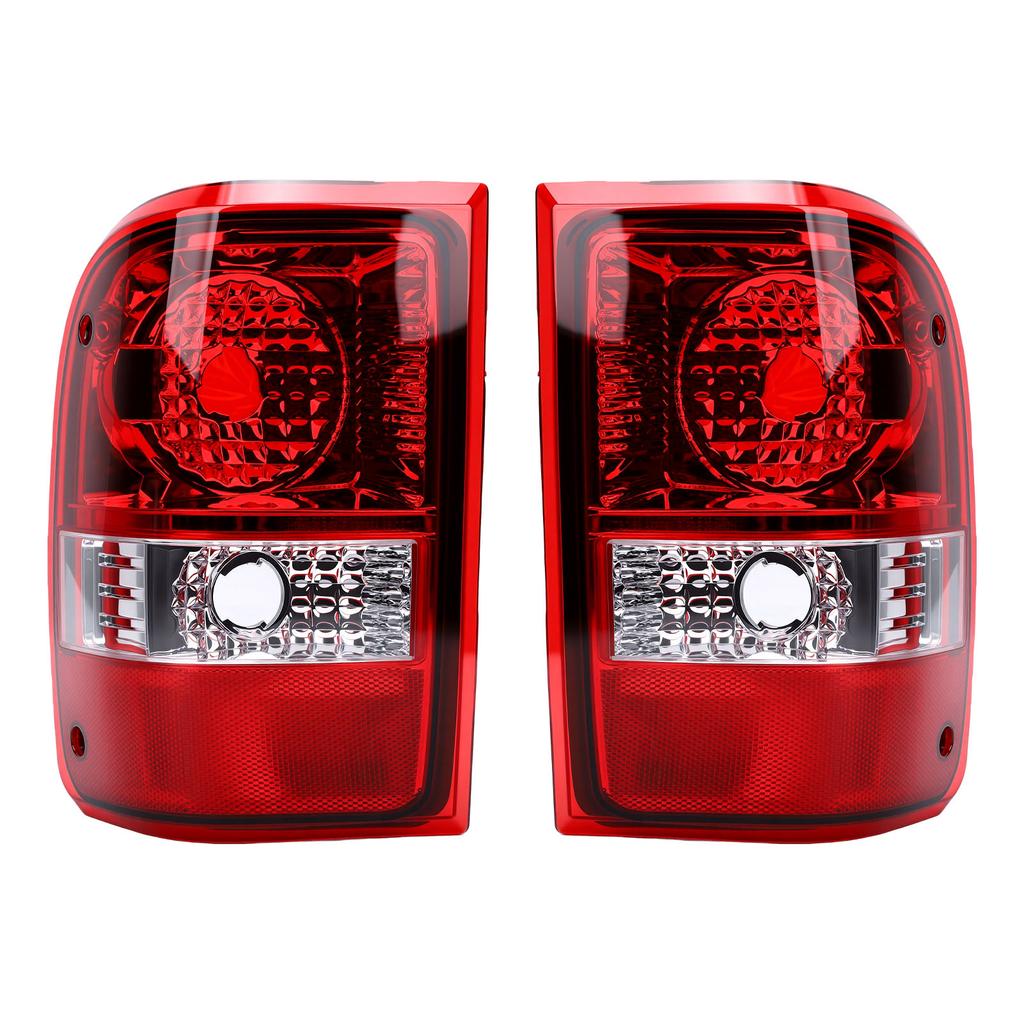 Tail Lights Set 6L5Z13404A Left and Right Rear Tail Lamp Replacement for Ford Ranger Pickup 2006 2011