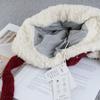 Gorro de lana con orejeras rojas, grueso y de felpa, para mujer, otoño e invierno, circunferencia de cabeza grande, cálido, tejido, sombrero Lei Feng de Año Nuevo