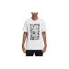 Originals Trefoil Letter Logo Printed Crew Neck Pullover Short Sleeve T-Shirt Men Tops White DH4768