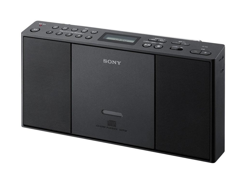 Sony CD Radio ZS-E30: FM/AM/Wide FM Compatible, Black ZS-E30 B