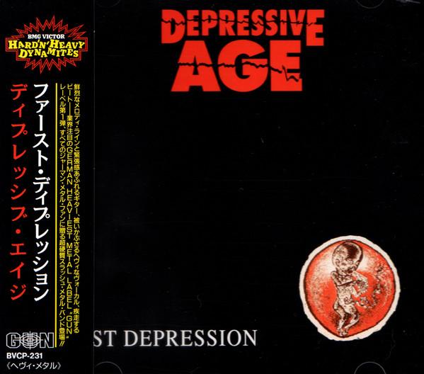 CD DEPRESSIVE AGE - First Depression BVCP231 GUN 1992 Japan Rock Used