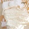 Double-Layer Cotton Gauze Baby Swaddle & Bath Towel Blanket