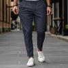 Spring and Autumn Pants Men's Solid Color Simple Business Slim Small Feet Men's Casual Pants