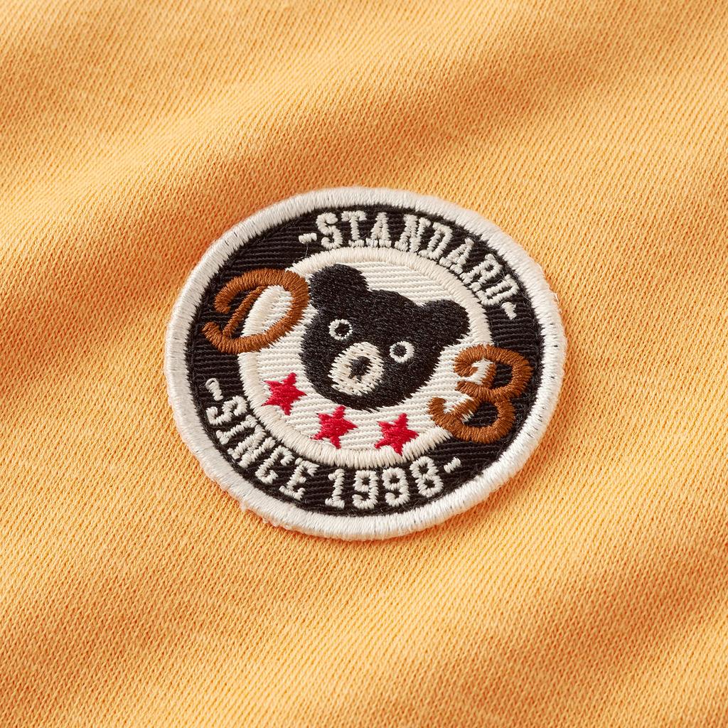 MIKI HOUSE Double B Long Sleeve Solid Made in Boys and Cone T-Shirt, Color, Lightweight, One-Point Design, Simple, Japan, Girls, Baby, Kids,