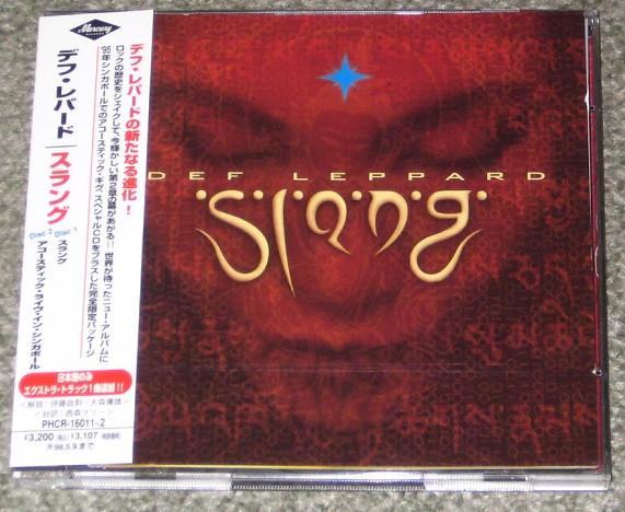 

CD DEF LEPPARD - Slang PHCR160112PROMO MERCURY 1996 Japan Rock Used