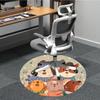 1pc Dogs, Winter Chair Carpet for Office - Durable, Ideal for Chair Mats, Stylish & Functional Decorative Rug yy260203076
