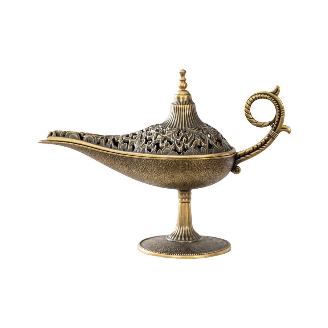 

Incense holder, incense burner, incense dish, incense lamp, interior fragrance holder, antique, soothing item (large) [Used]