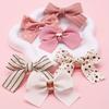 8pcs Pet Bow Hair Clips Set, Dog Hair Accessories, Cat Hair Clips, Cute Bow French Bulldog Cat Hair Decor, Holiday Decoration (Random Colors)