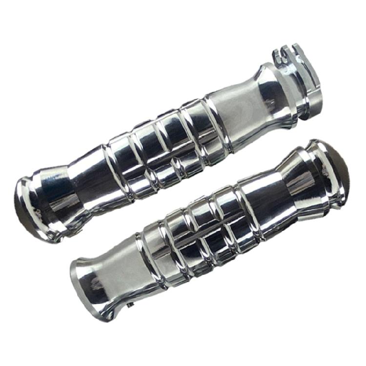 Aluminium Motorradgriffe für Lenker, Rutschfeste Designs, Verbesserte Ästhetik und Handling, Erhöhte Kontrolle & Haltbarkeit