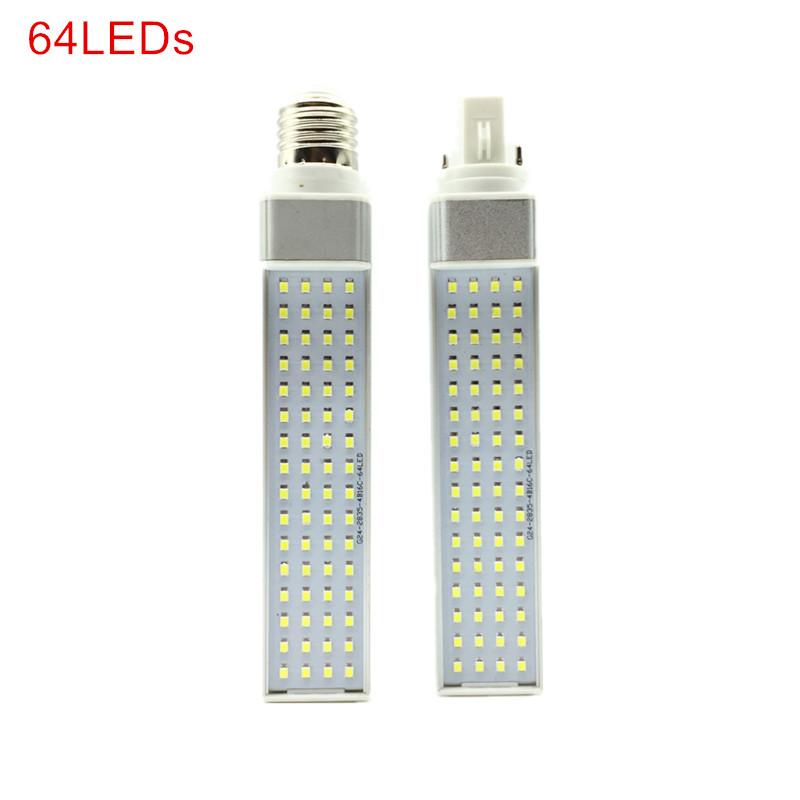 LED Bulbs 7W 9W 11W 13W 15W 18W G24/E27 LED Corn Bulb Lamp Light SMD 2835 Spotlight 180 Degree AC85-265V Horizontal Plug Light