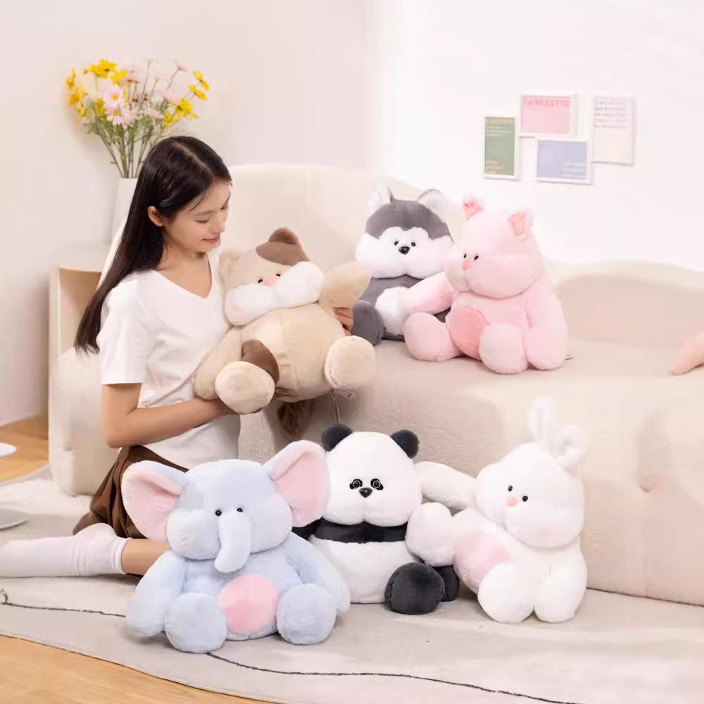 Sate Dongdong Panda Plush Toy Doll Children's Little Bunny Pink Pig Doll Doll Soothing Pillow Gift