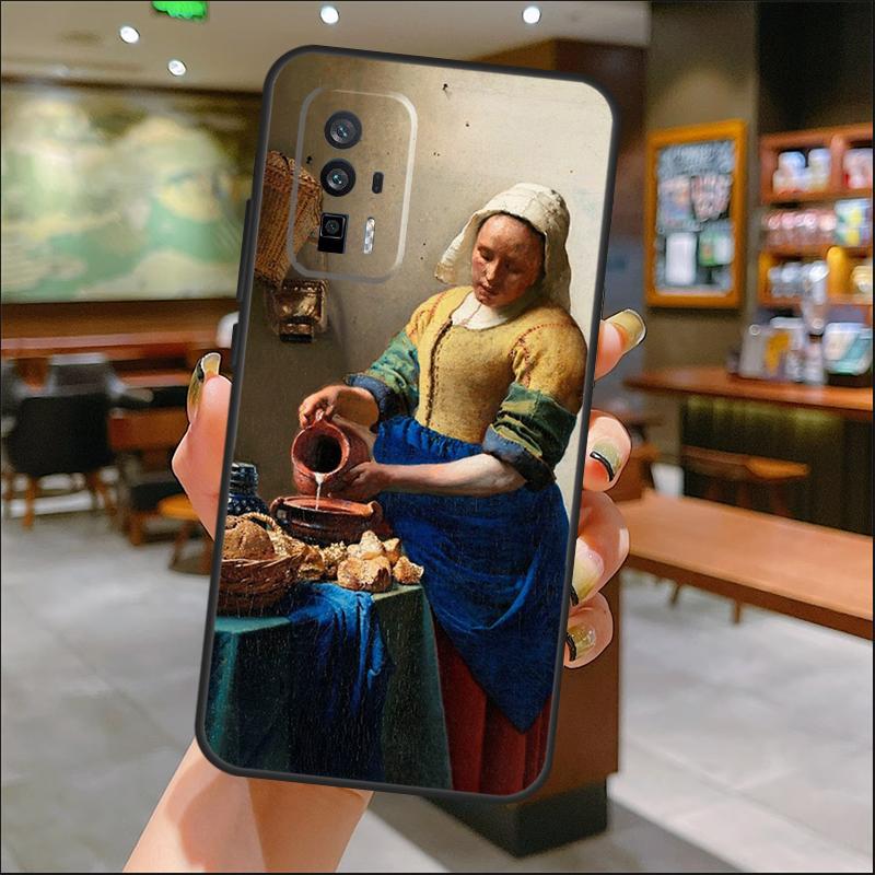 

Johannes Vermeer Case For Xiaomi 15 Ultra 13 14 11T 12T 13T 14T Pro POCO X7 Pro X3 X5 X6 M6 F5 F6 Pro Cover POCO X7
