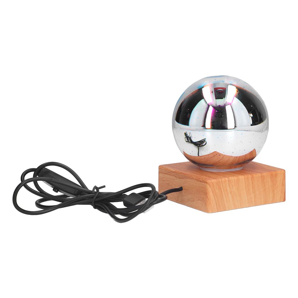 Lumină Artificii 3D LED Colorată Lampă de Masă Alimentată USB Glob de Sticlă Lumină de Noapte pentru Dormitor Birou