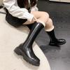 Boots Large Size Women's Winter 2025 New Short Boots Fleece Thickened Boots High Warm Snow Boots Thick-soled Cotton Boots