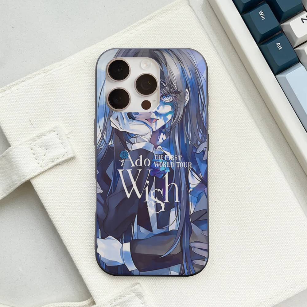 

Ado Singer Phone Case For IPhone 17 16 15 14 13 12 11 Pro Max Plus Corrugated Bumper Back Cover Shell iPhone 17