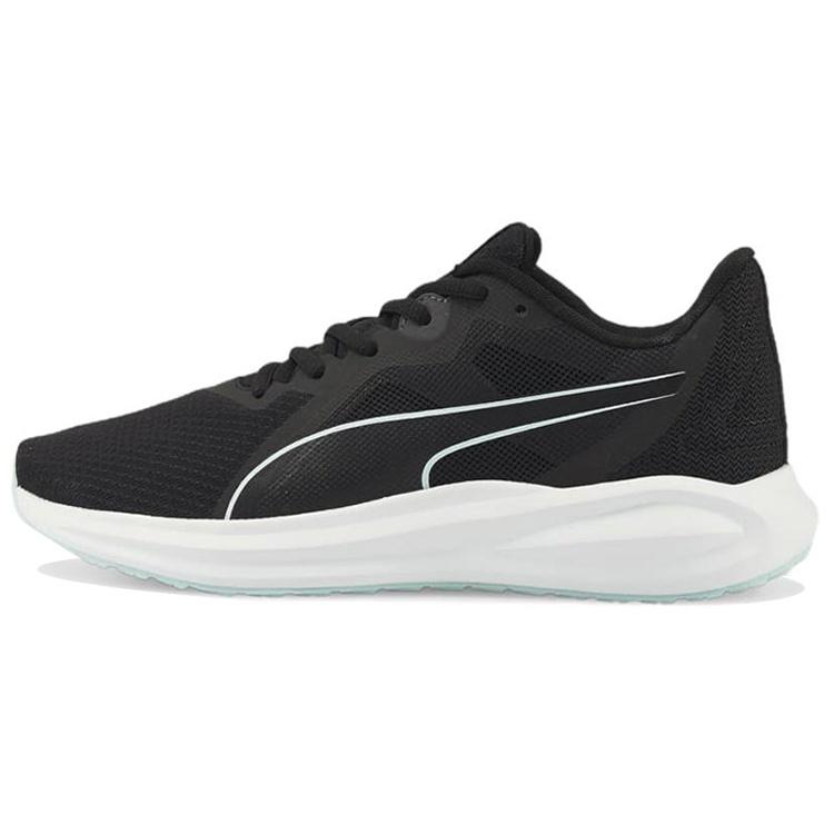(WMNS) PUMA Twitch Runner Black Nitro Blue Women s 376289-11 EU 36
