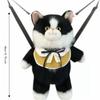 Soft Plush Plush Ragdoll Cat Backpack Simulated Ragdoll Cat Crossbody Bag  Travel Storage