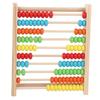 Wooden Colorful Number Abacus: Educational Toy for Kids, Ten-Row Arithmetic Learning Aid