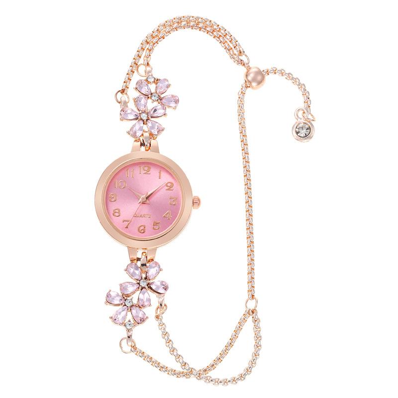 

Женские часы, модные, легкие, роскошные, браслетные, кварцевые, женские, высококачественные, изысканные, фиолетовые, хрустальные, женские, подарки розовый