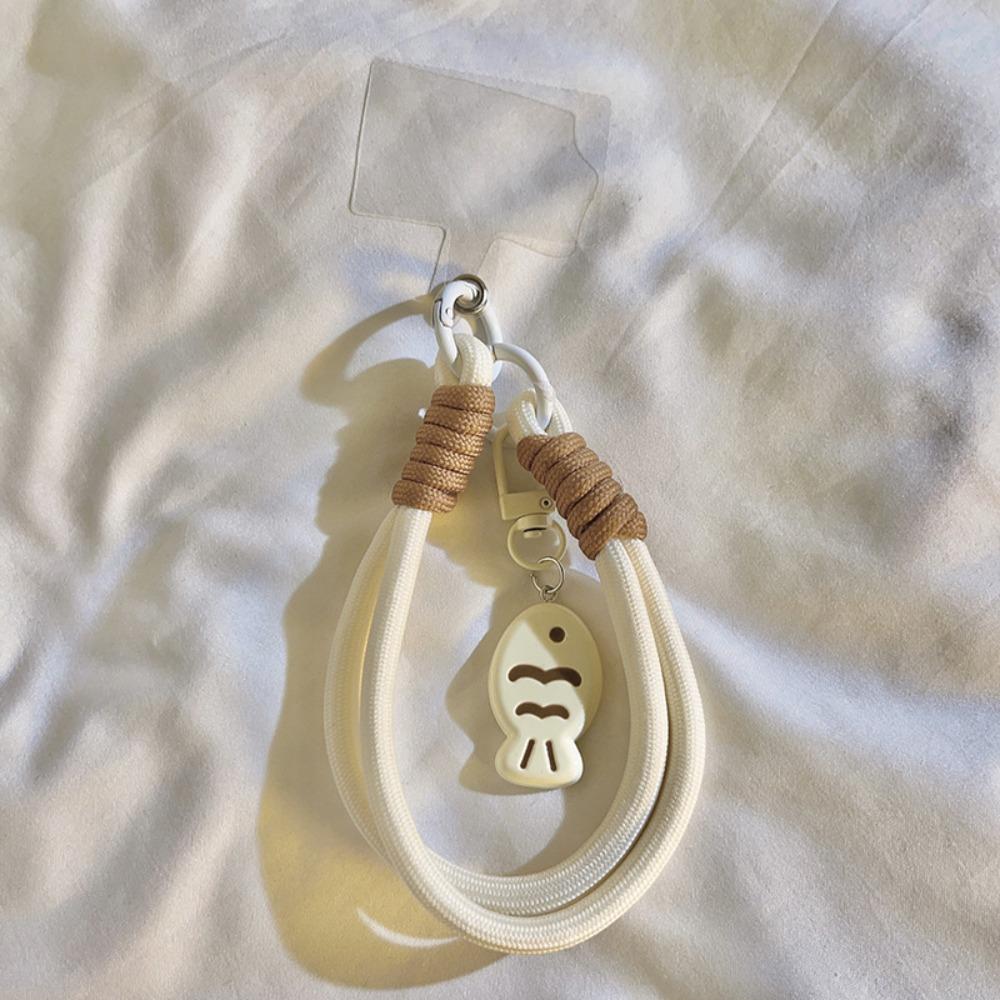 Anti-Verlust Handyband Geflochtenes Kopfhörer-Anhängsel Universeller Auto-Schlüsselanhänger