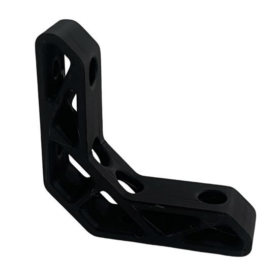 Corner Bracket Heavy Duty Wood Shelf L-shaped Triangle Corner Brace 90-Degree Angle Bracket DIY Furniture Repair Corner Connector