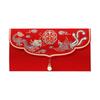 Chinese Style Wedding Red Envelope Dragon Phoenix Design Hongbao Wedding Changing Fee Bag Bronzing Traditional Money Red Pocket