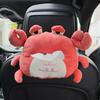 Cartoon Plush Car Tissue Box for Armrest: Cute Hanging Paper Dispenser and Interior Decoration