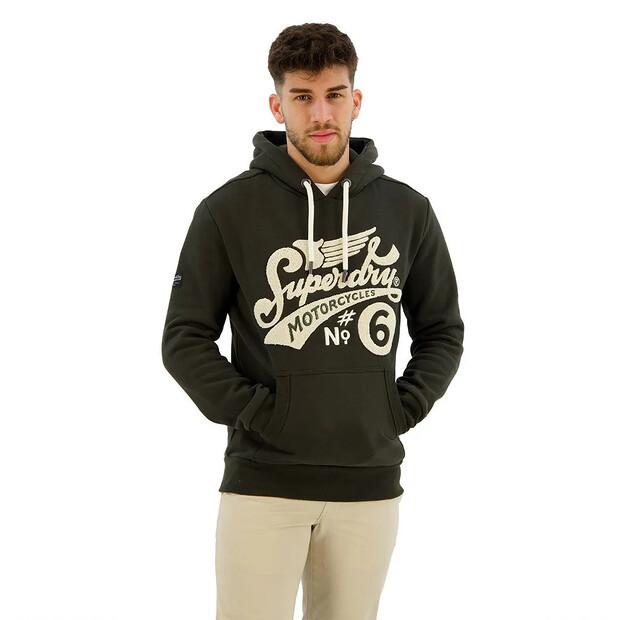 

Superdry Worker Script Embroidered Graphic худи S