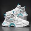Autumn new high-top sports shoes inner height increase casual running dad shoes