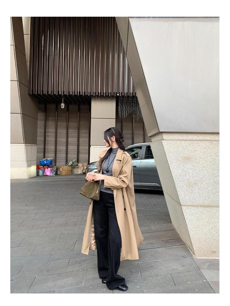 Korean Chic Elegant Half-High Neck Slim Fit Mid-Sleeve Knit Top for Women - 2026 New Arrival