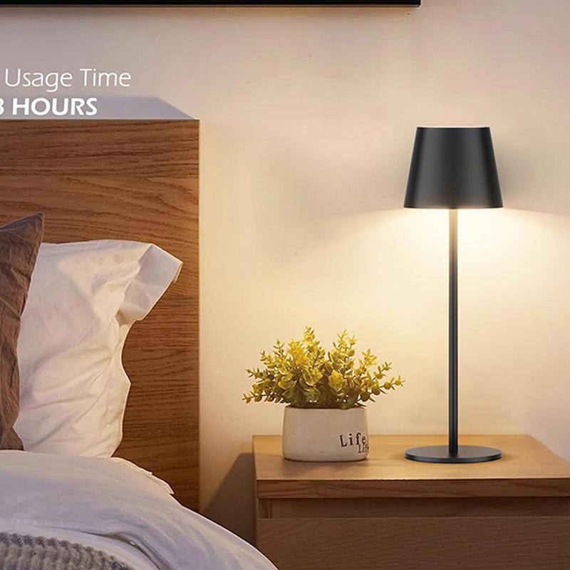 Fashionable High Pole Touch USB Charging Light LED Three-level Color Temperature Suitable for Living Room/bedroom Decoration